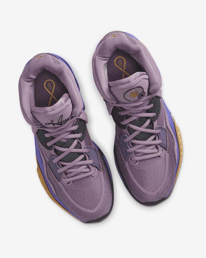 Purple / Metal Gold Nike Kyrie Infinity Women's Basketball Shoes | CA_2628