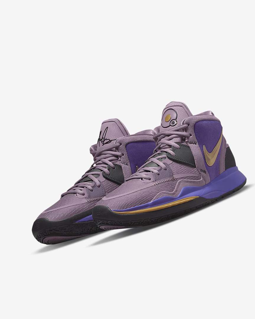 Purple / Metal Gold Nike Kyrie Infinity Women's Basketball Shoes | CA_2628