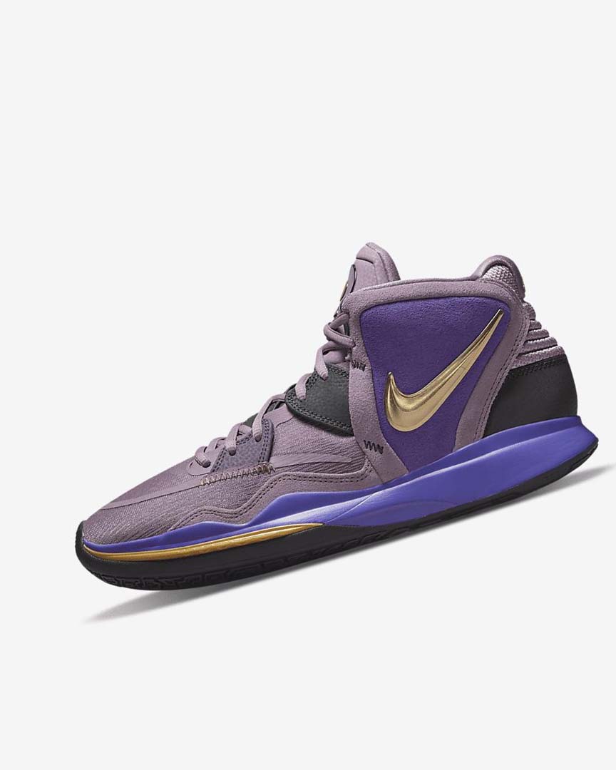 Purple / Metal Gold Nike Kyrie Infinity Women\'s Basketball Shoes | CA_2628