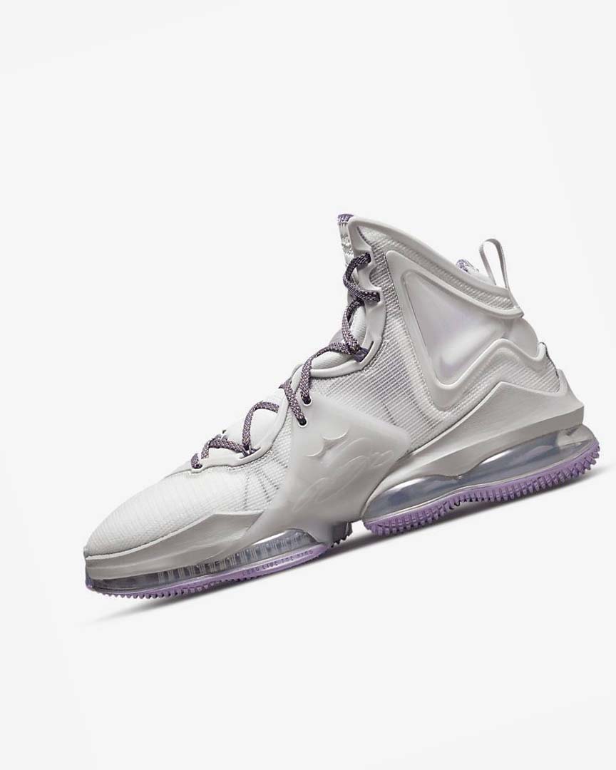 Purple Nike LeBron 19 Men\'s Basketball Shoes | CA_4505