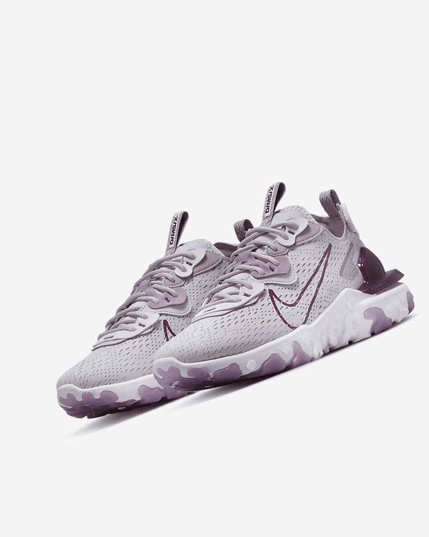 Purple Nike React Vision Women's Running Shoes | CA_5547