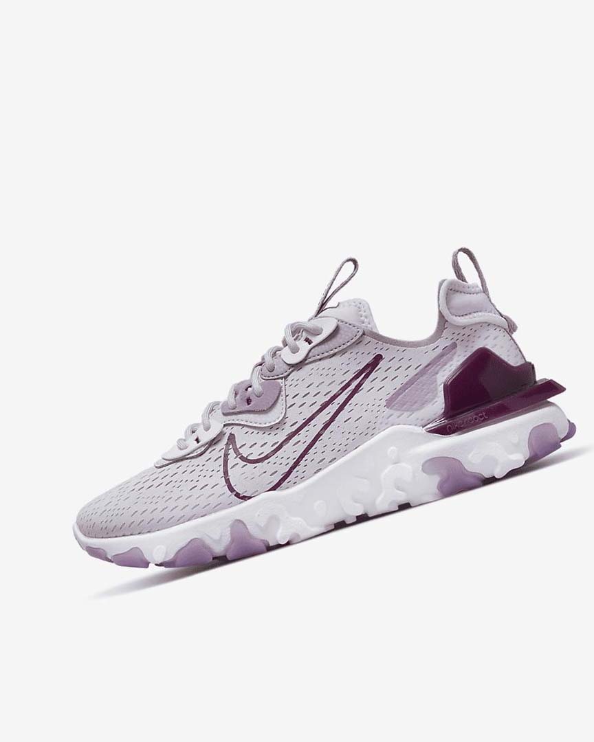 Purple Nike React Vision Women\'s Running Shoes | CA_5547