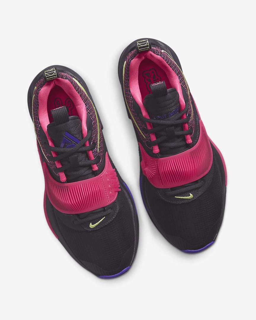 Purple / Pink / Purple / Light Lemon Nike Zoom Freak 3 Women's Basketball Shoes | CA_2507