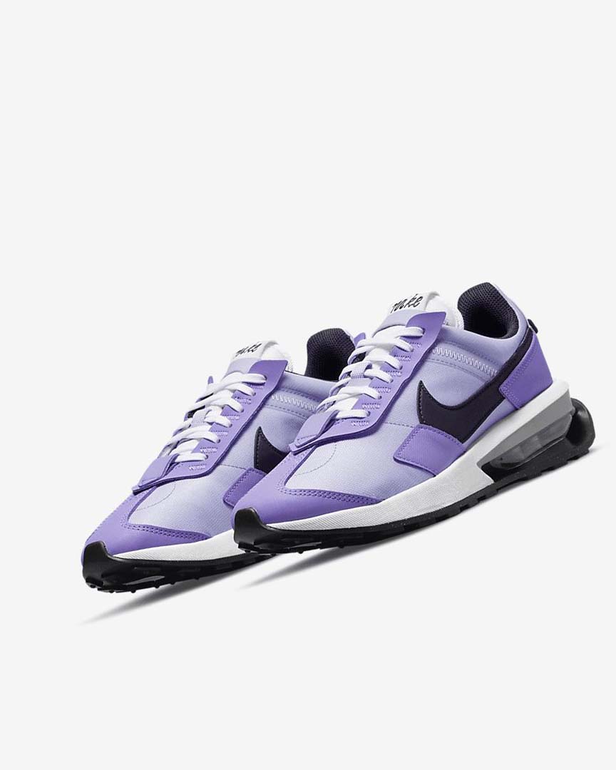 Purple / Purple / Metal Silver / Black Nike Air Max Pre-Day Women's Sneakers | CA_5509