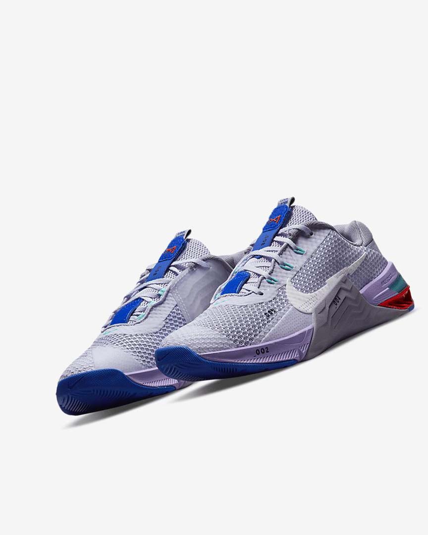 Purple / Purple / Purple / White Nike Metcon 7 Women's Training Shoes | CA_3025