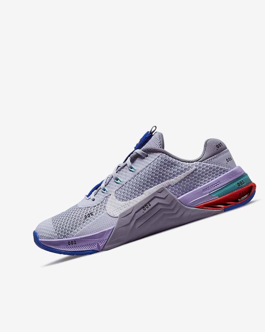 Purple / Purple / Purple / White Nike Metcon 7 Women\'s Training Shoes | CA_3025