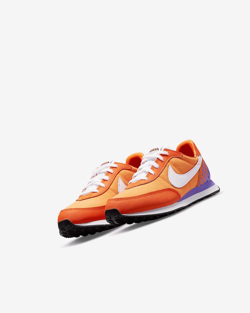 Purple / Purple / White Nike Waffle Trainer 2 SE Boys' Casual Shoes | CA_2992