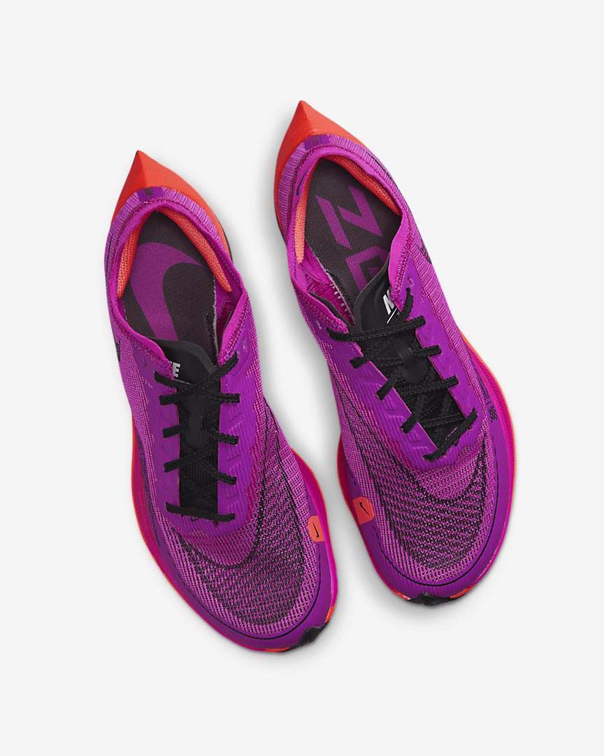 Purple / Red / Grey / Black Nike ZoomX Vaporfly Next% 2 Women's Running Shoes | CA_5365