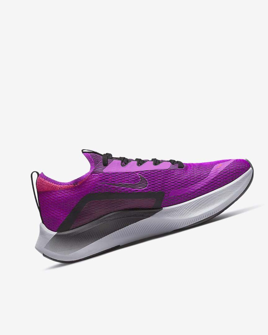 Purple / Red / Grey / Black Nike Zoom Fly 4 Women's Running Shoes | CA_2441