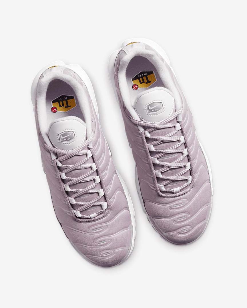 Purple / White / Metal Silver Nike Air Max Plus Women's Sneakers | CA_2257