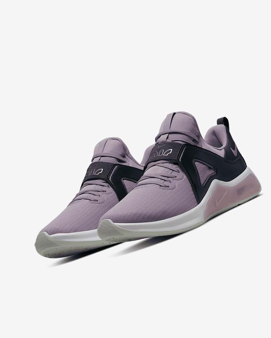 Purple / White / Purple Nike Air Max Bella TR 5 Premium Women's Training Shoes | CA_2246