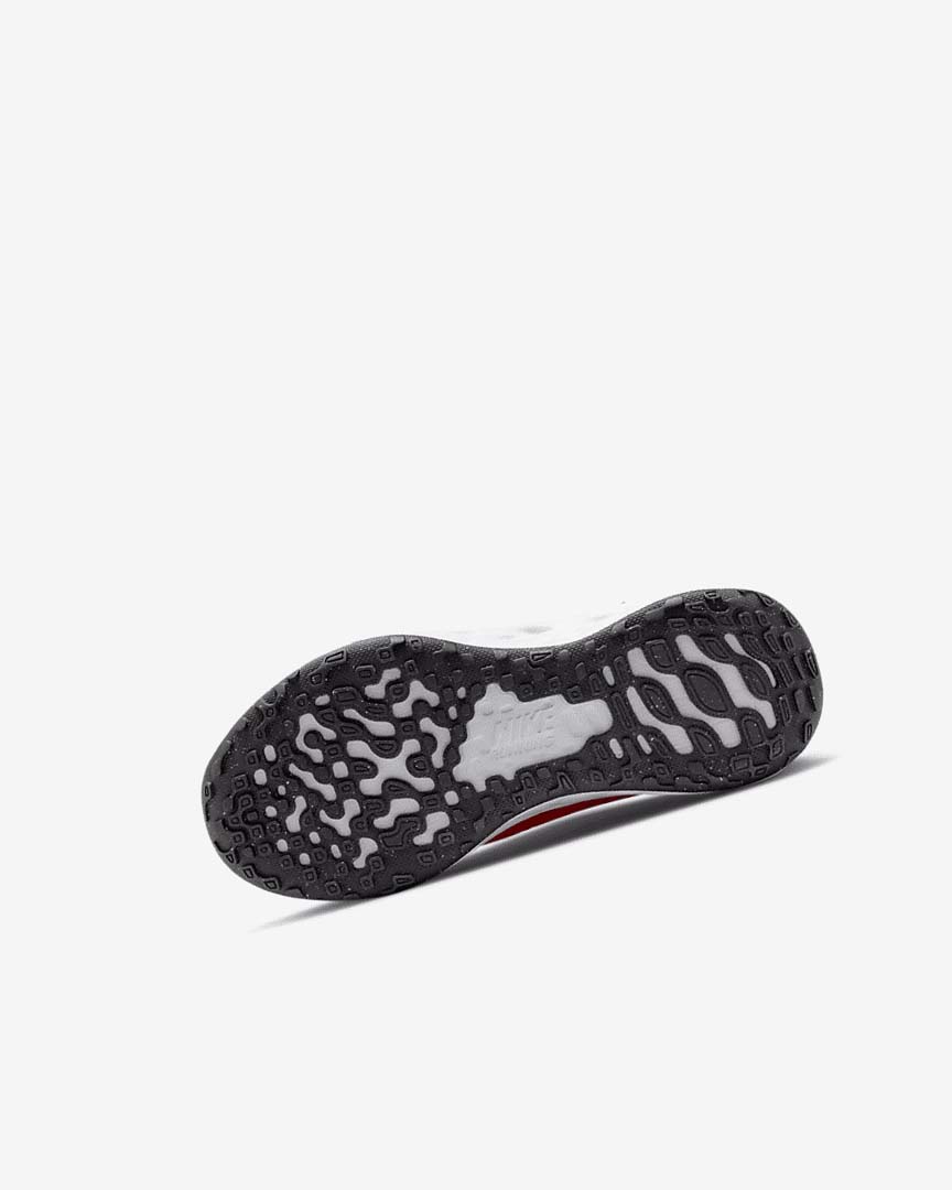 Red / Black Nike Revolution 6 Girls' Running Shoes | CA_5249