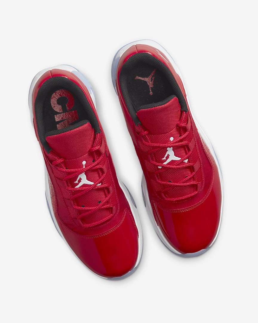 Red / Black / White Nike Air Jordan 11 CMFT Low Men's Basketball Shoes | CA_2862