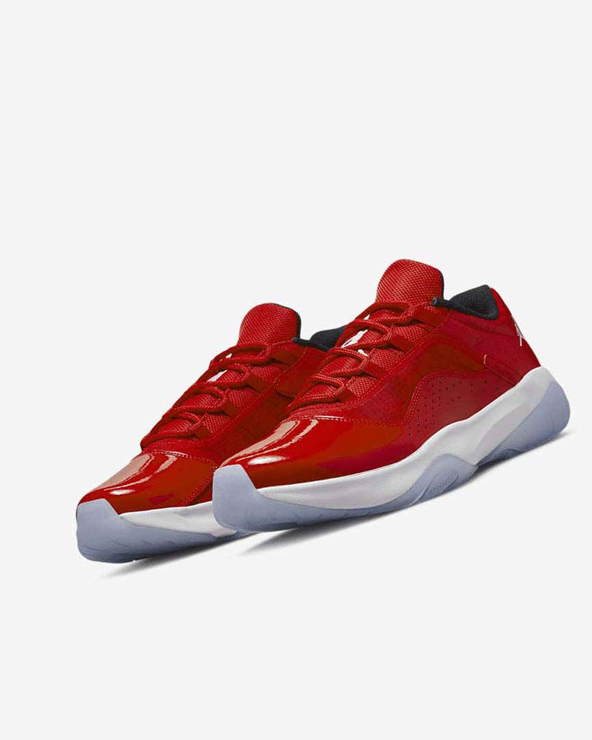 Red / Black / White Nike Air Jordan 11 CMFT Low Men's Basketball Shoes | CA_2862