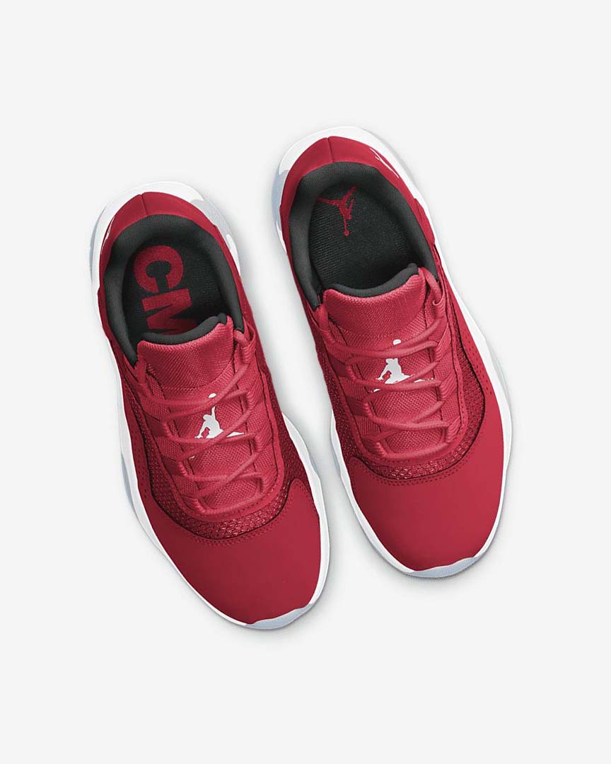 Red / Black / White Nike Air Jordan 11 CMFT Low Boys' Basketball Shoes | CA_3039