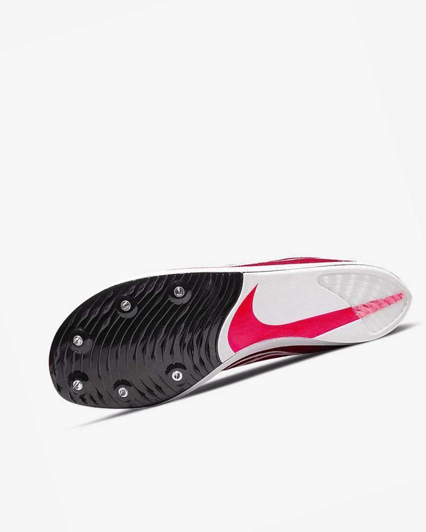 Red / Black / White Nike ZoomX Dragonfly Bowerman Track Club Men's Spikes | CA_3063