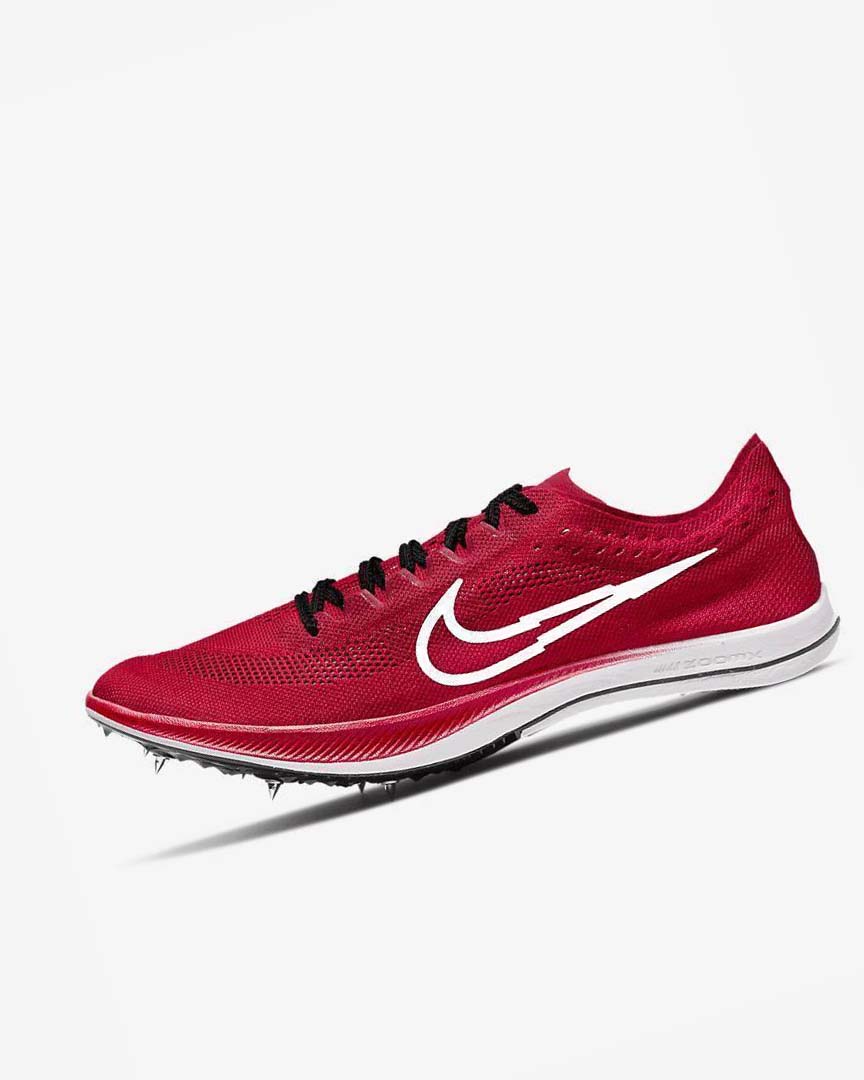 Red / Black / White Nike ZoomX Dragonfly Bowerman Track Club Men\'s Spikes | CA_3063