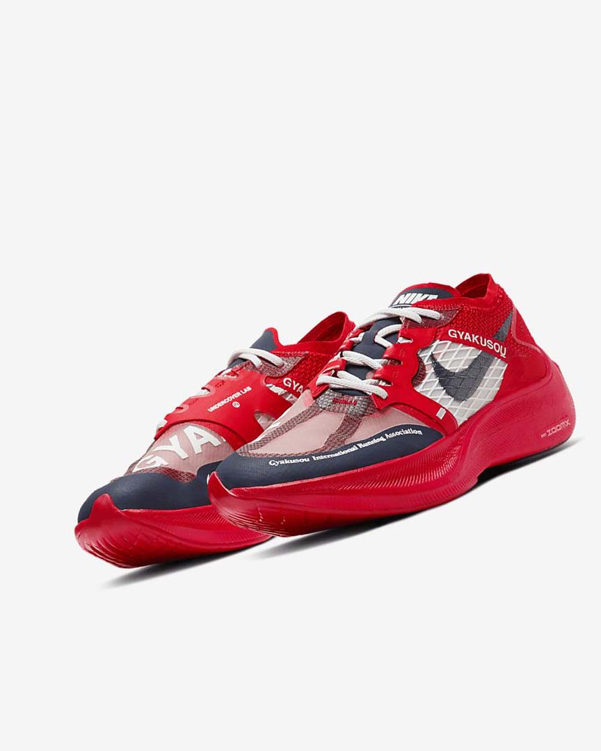 Red / Blue Nike ZoomX Vaporfly Next% x Gyakusou Women's Running Shoes | CA_2525