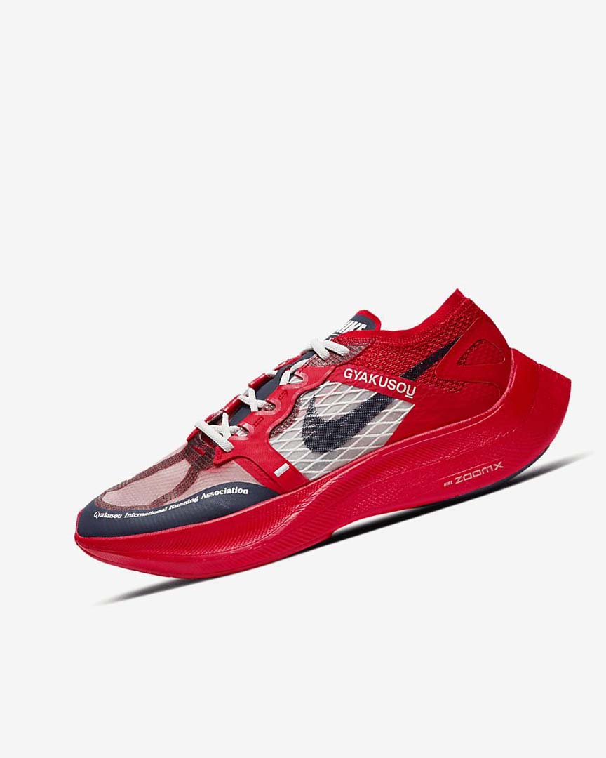 Red / Blue Nike ZoomX Vaporfly Next% x Gyakusou Women\'s Running Shoes | CA_2525