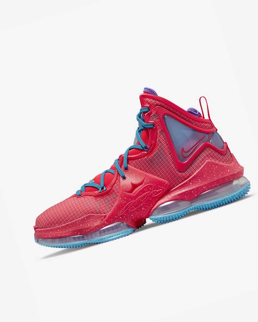Red / Blue / Purple / Red Nike LeBron 19 Men\'s Basketball Shoes | CA_2284