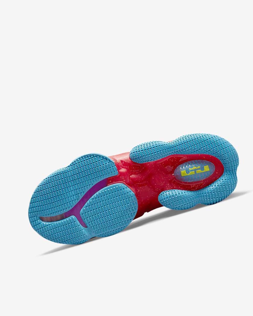 Red / Blue / Purple / Red Nike LeBron 19 Women's Basketball Shoes | CA_2587