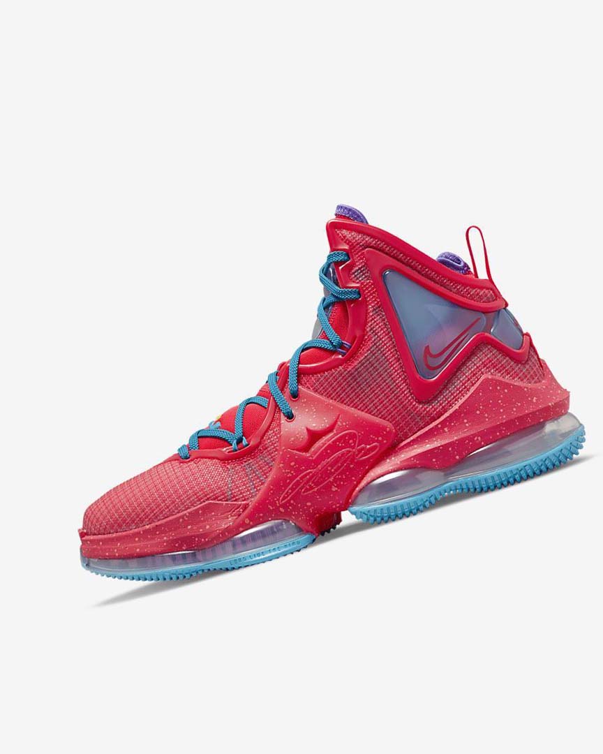Red / Blue / Purple / Red Nike LeBron 19 Women\'s Basketball Shoes | CA_2587