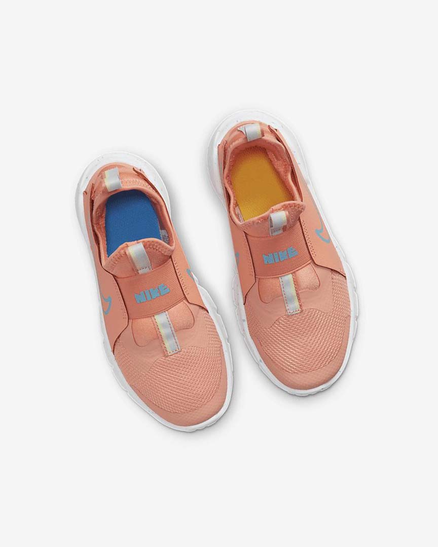Red / Gold / Blue / Blue Nike Flex Runner 2 Girls' Shoes | CA_2563