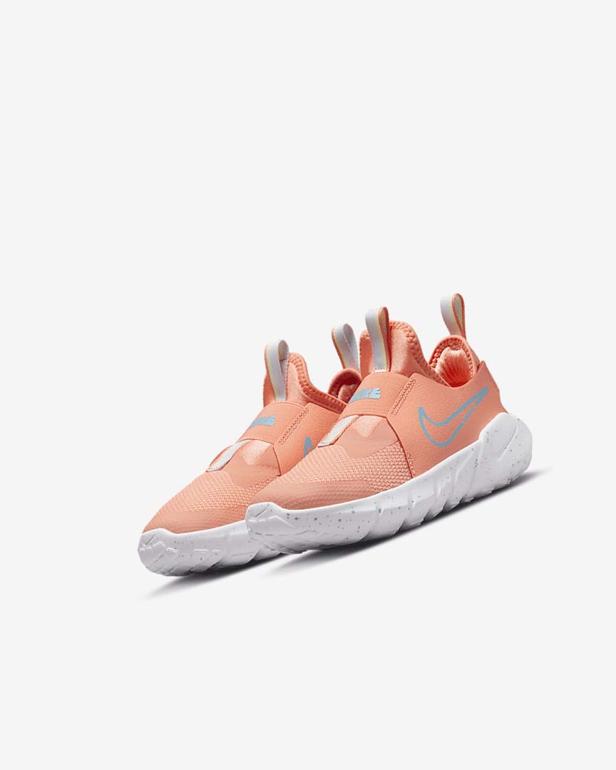 Red / Gold / Blue / Blue Nike Flex Runner 2 Girls' Shoes | CA_2563
