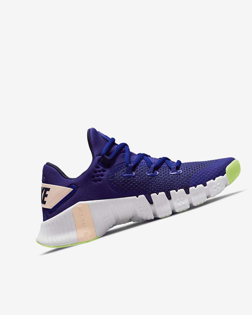 Red / Light Green / Blue Nike Free Metcon 4 Women's Training Shoes | CA_1180