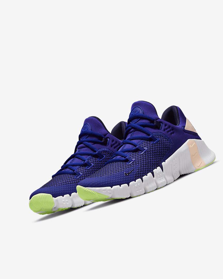 Red / Light Green / Blue Nike Free Metcon 4 Women's Training Shoes | CA_1180