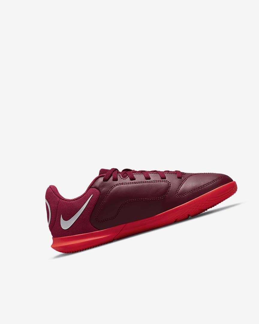 Red / Light Red Nike Jr. Tiempo Legend 9 Club IC Boys' Soccer Shoes | CA_1162