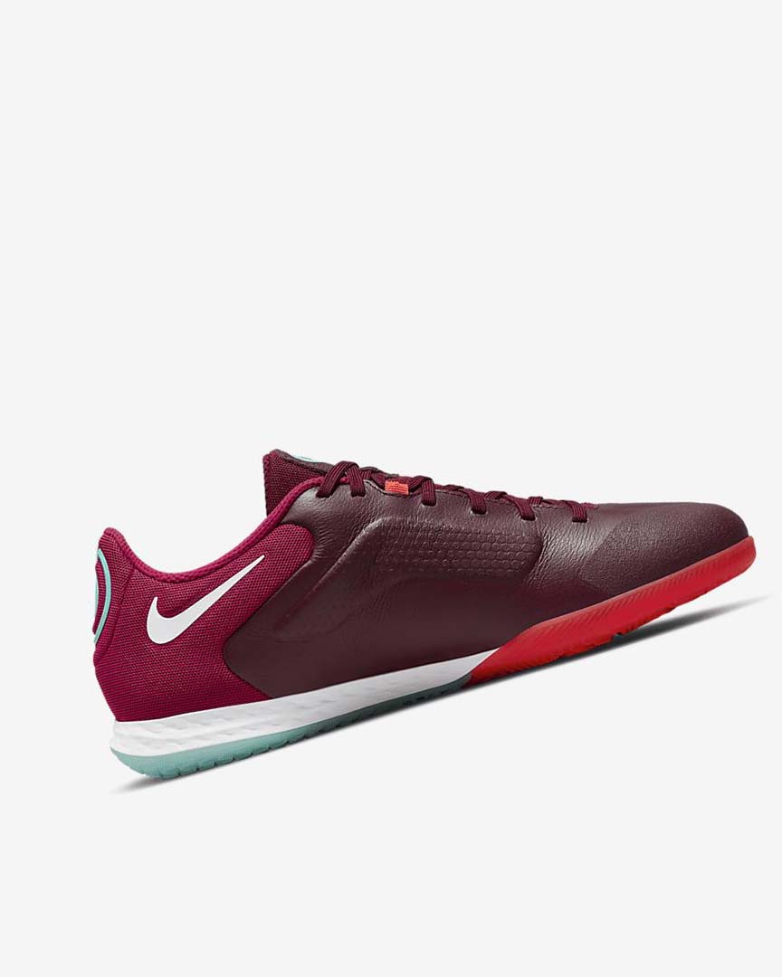 Red / Light Red / White Nike React Tiempo Legend 9 Pro IC Women's Soccer Shoes | CA_5471