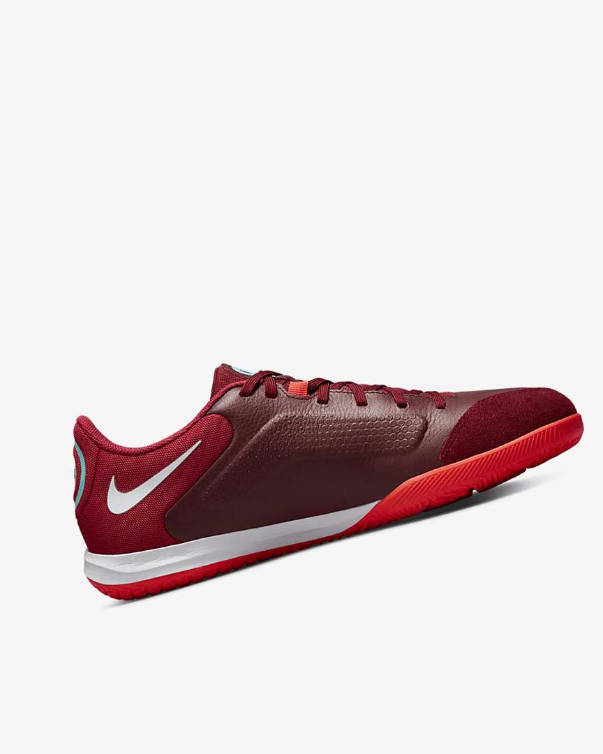 Red / Light Red / White Nike Tiempo Legend 9 Academy IC Women's Soccer Shoes | CA_3033