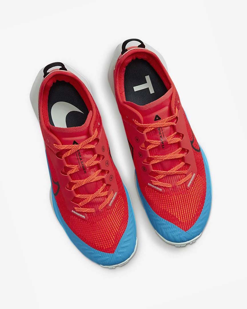 Red / Orange / Blue / Black Nike Air Zoom Terra Kiger 8 Men's Trail Running Shoes | CA_2375
