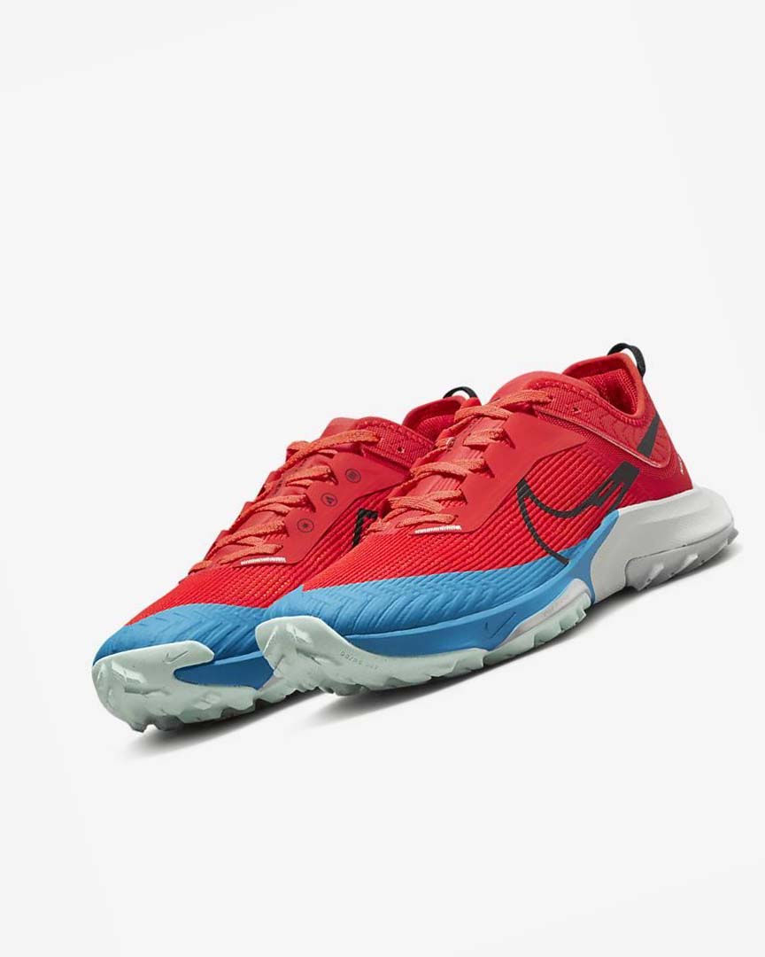 Red / Orange / Blue / Black Nike Air Zoom Terra Kiger 8 Men's Trail Running Shoes | CA_2375