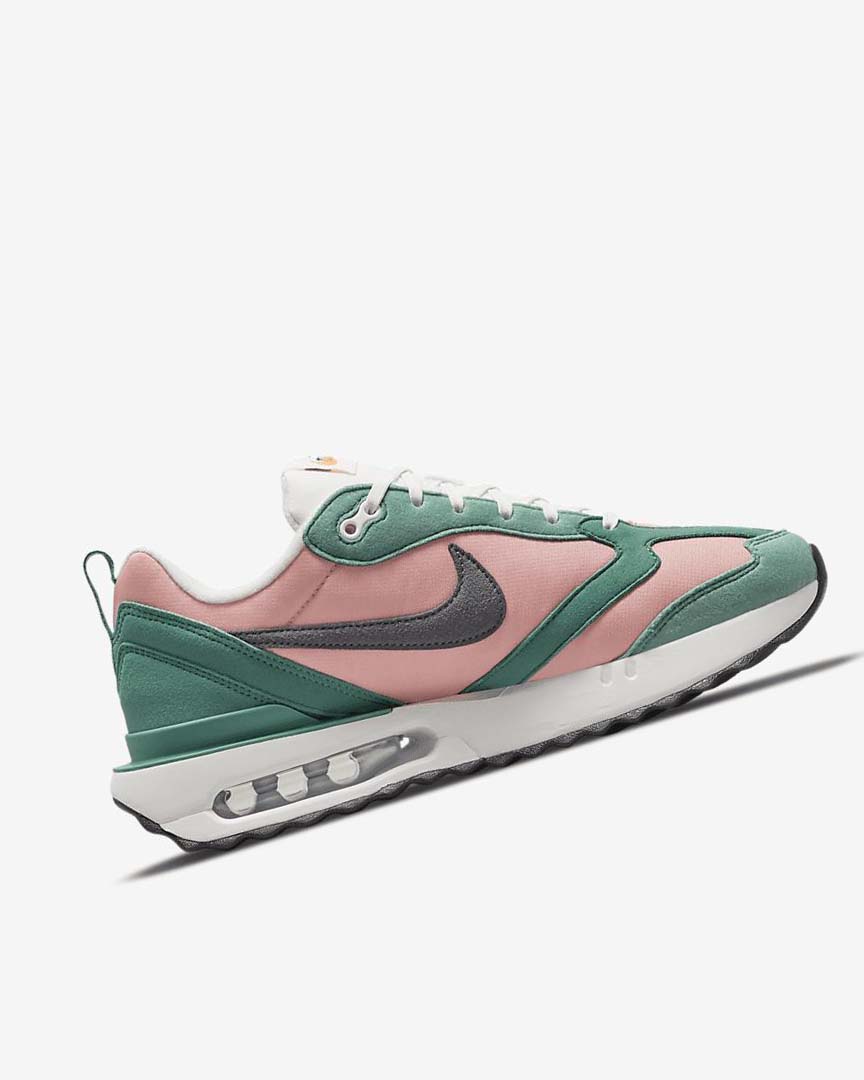 Red Pink / White / Grey Nike Air Max Dawn Women's Sneakers | CA_2758