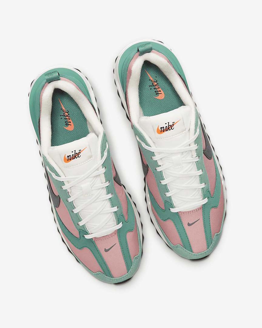 Red Pink / White / Grey Nike Air Max Dawn Women's Sneakers | CA_2758