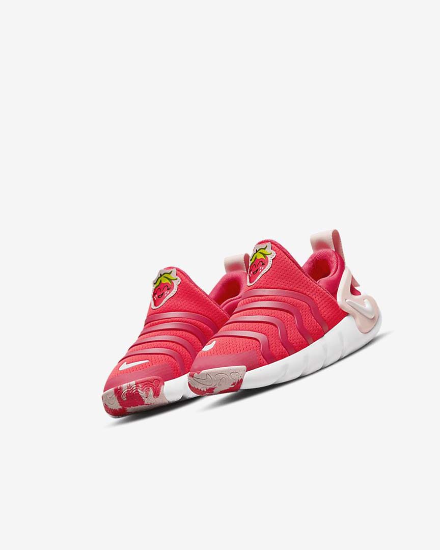 Red / Pink / White Nike Dynamo Go Lil Fruits Boys' Shoes | CA_5168