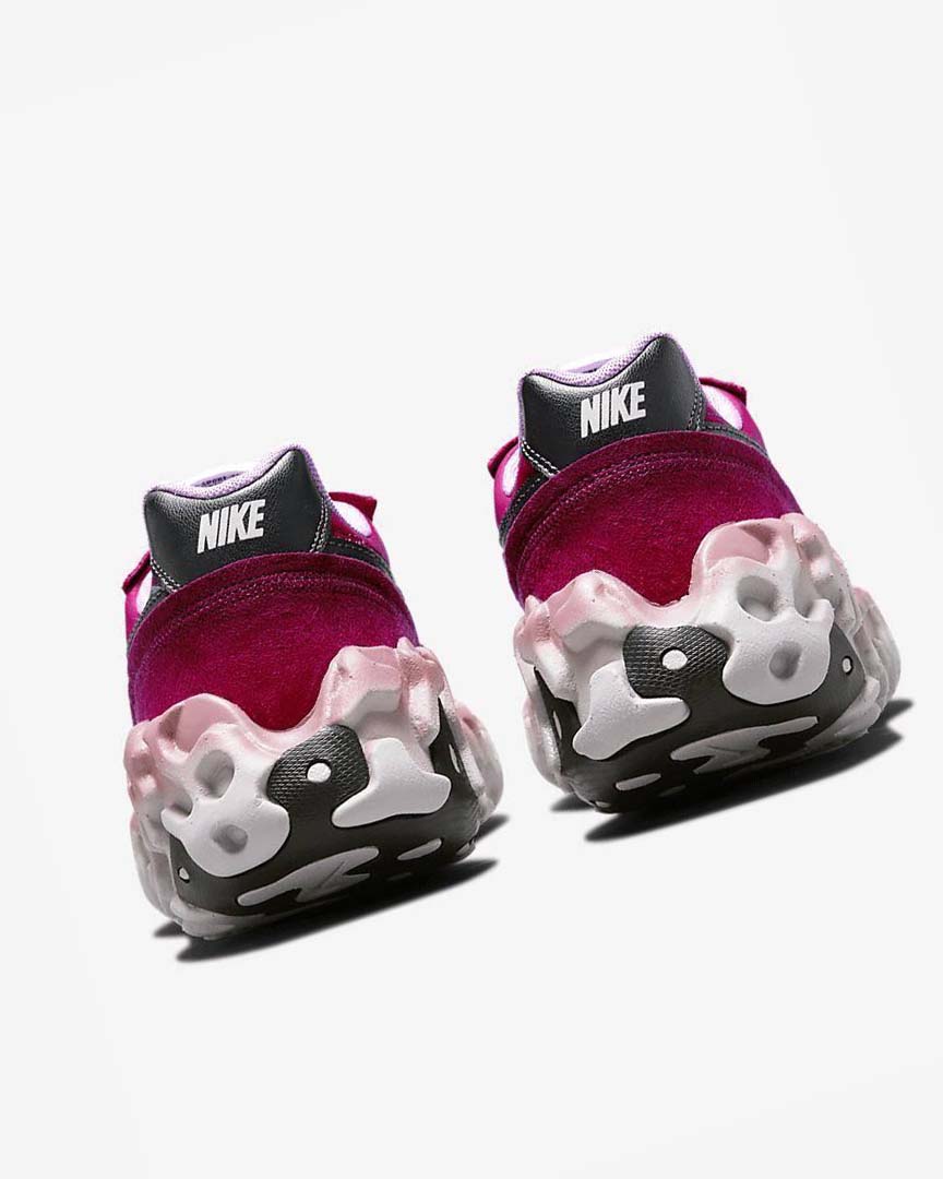 Red / Platinum Purple / Black Nike OverBreak SP Men's Sneakers | CA_2570