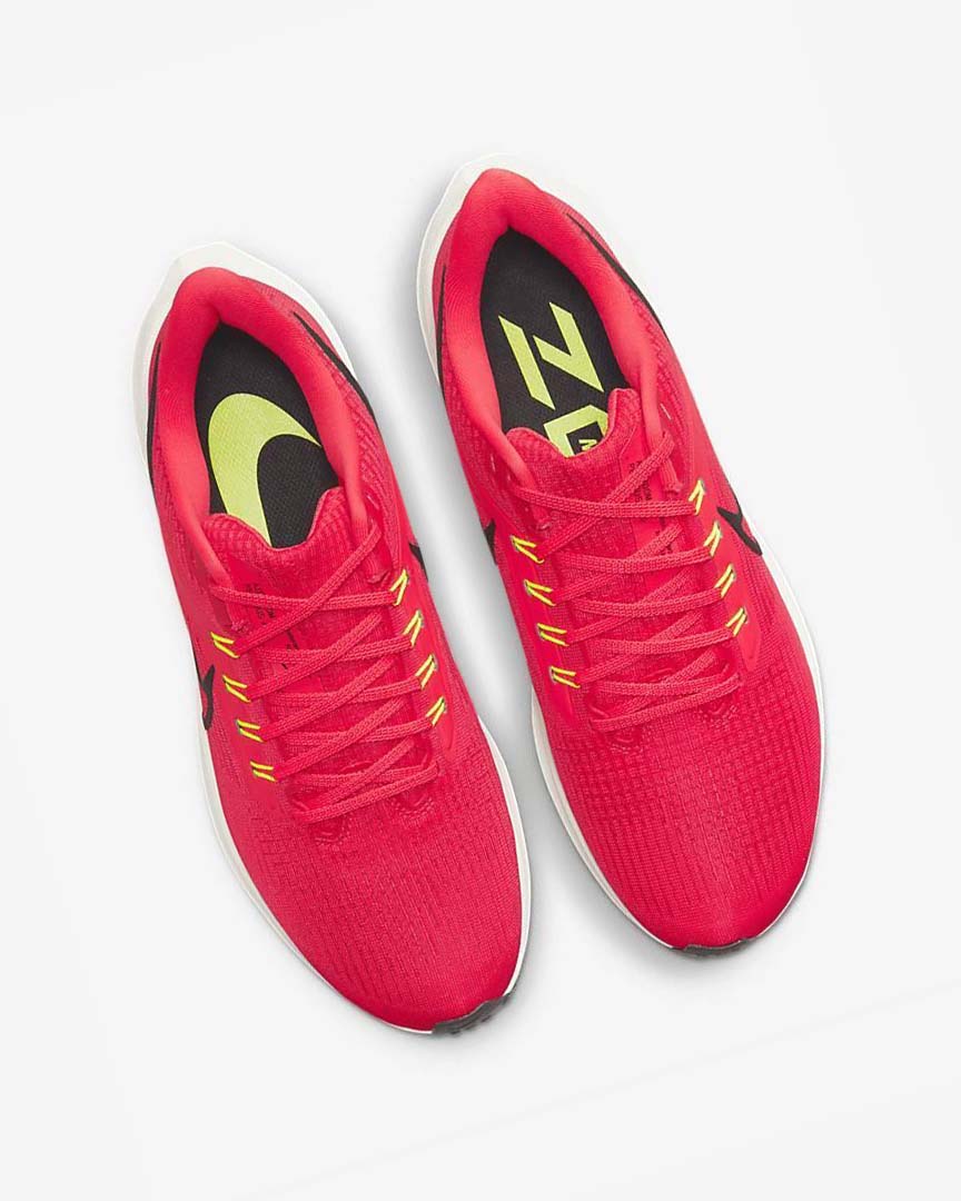 Red / Red / Black Nike Air Zoom Pegasus 39 Men's Running Shoes | CA_5520