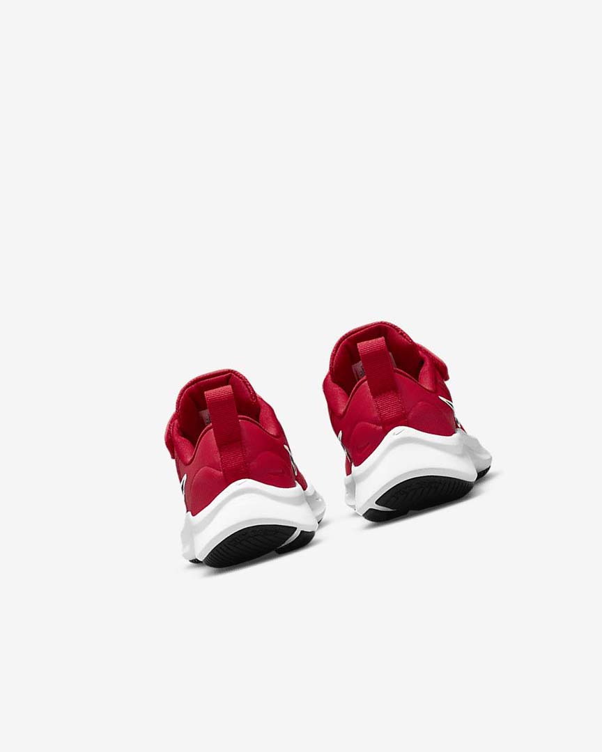 Red / Red / White / Black Nike Star Runner 3 Boys' Running Shoes | CA_2463