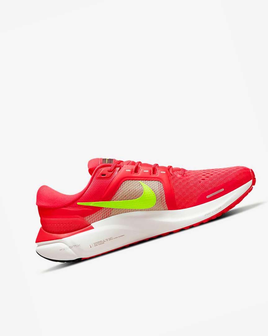 Red / Red / White Nike Air Zoom Vomero 16 Men's Running Shoes | CA_3194