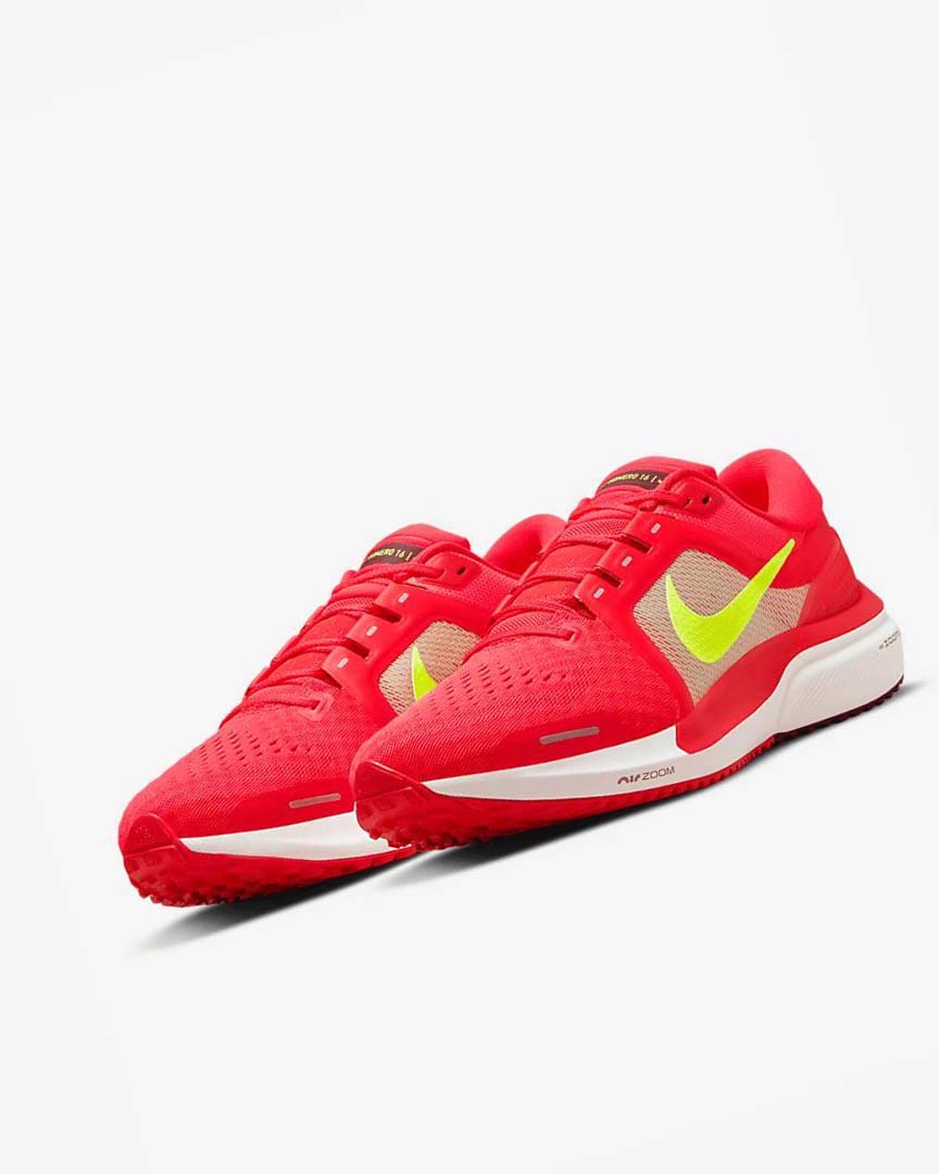 Red / Red / White Nike Air Zoom Vomero 16 Men's Running Shoes | CA_3194