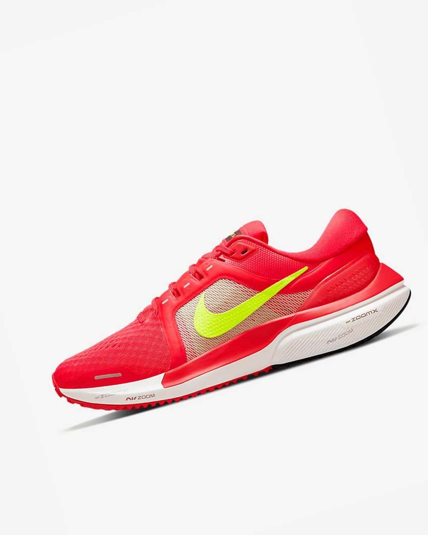 Red / Red / White Nike Air Zoom Vomero 16 Men\'s Running Shoes | CA_3194