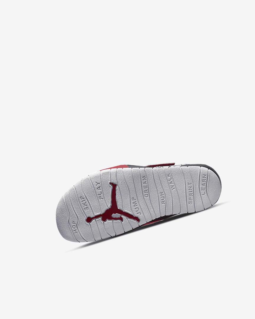 Red / White / Black Nike Jordan Flare Boys' Shoes | CA_4785