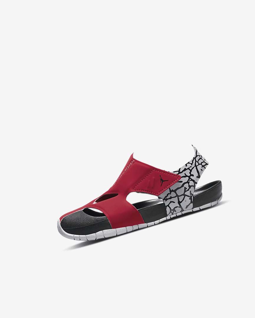 Red / White / Black Nike Jordan Flare Boys\' Shoes | CA_4785