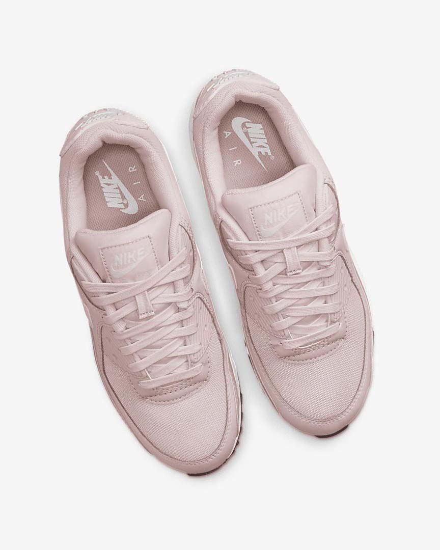 Rose / Pink / Black / White Nike Air Max 90 Women's Casual Shoes | CA_4837
