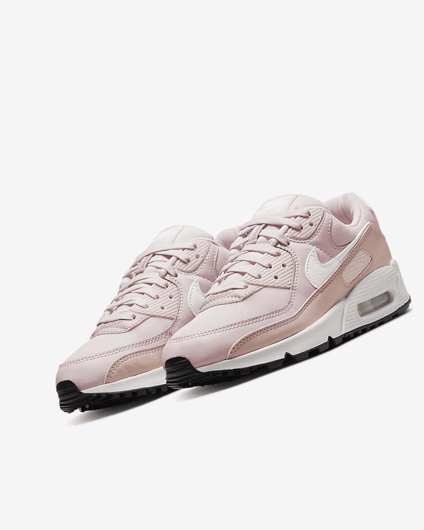 Rose / Pink / Black / White Nike Air Max 90 Women's Casual Shoes | CA_4837
