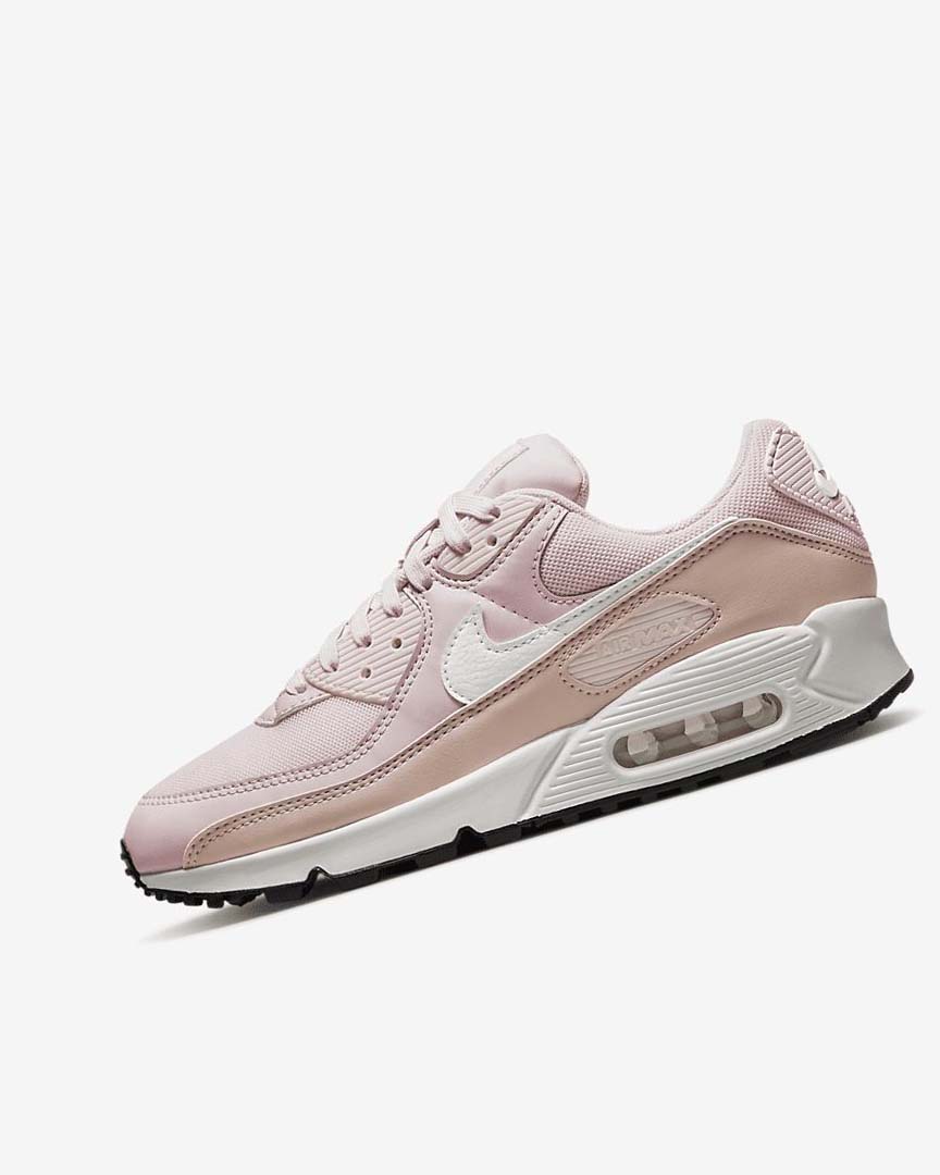 Rose / Pink / Black / White Nike Air Max 90 Women\'s Casual Shoes | CA_4837