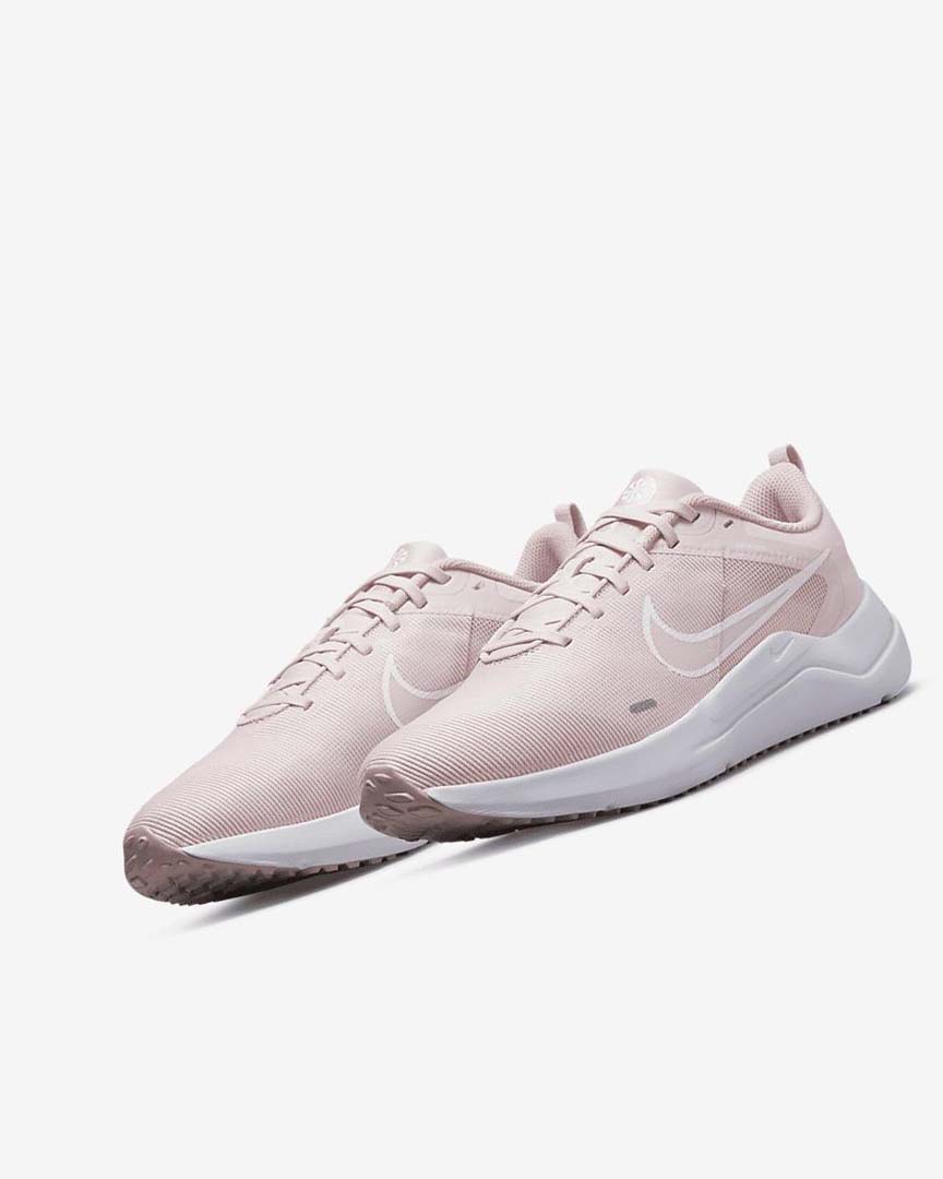 Rose / Pink / White Nike Downshifter 12 Women's Running Shoes | CA_2603
